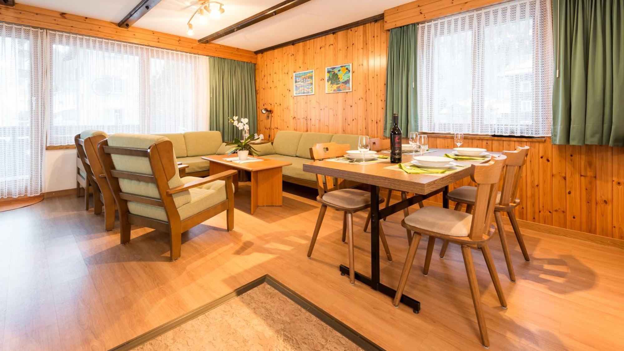 Haus Alba Apartment Саас-Алмагел Стая снимка