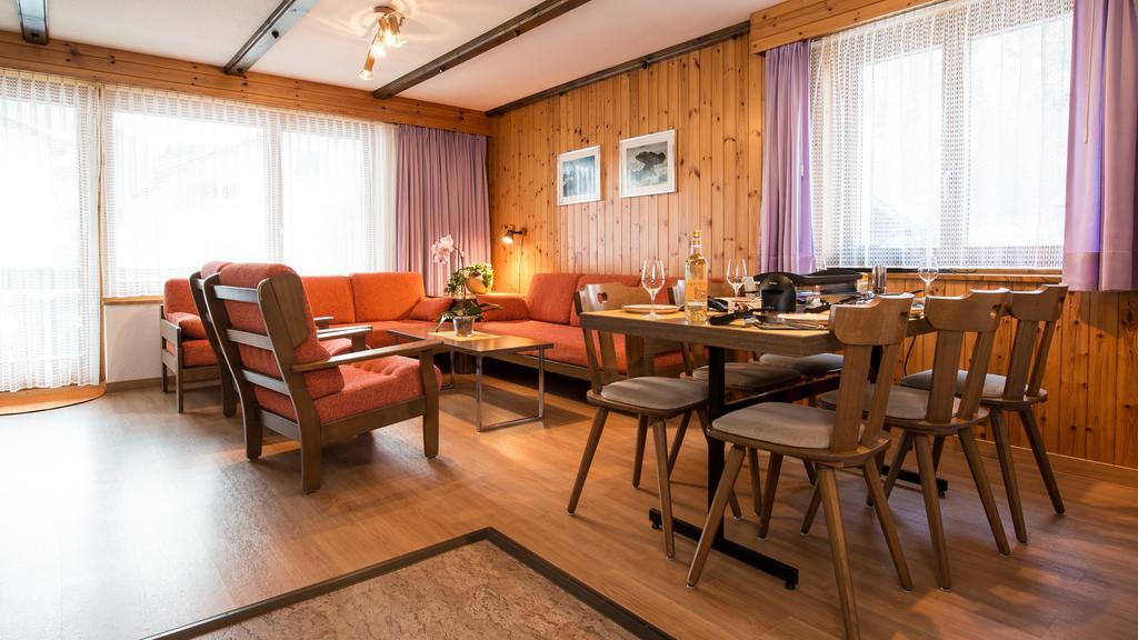 Haus Alba Apartment Саас-Алмагел Стая снимка
